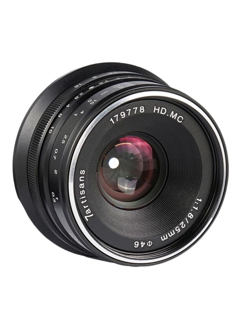 Digital Camera Lens For Fujifilm Cameras Black