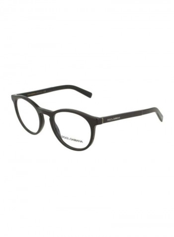 Round Eyeglass Frame - Lens Size: 52 mm للنساء