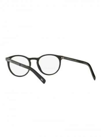 Round Eyeglass Frame - Lens Size: 52 mm للنساء