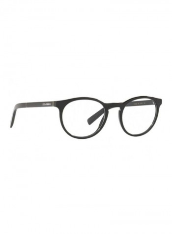 Round Eyeglass Frame - Lens Size: 52 mm للنساء