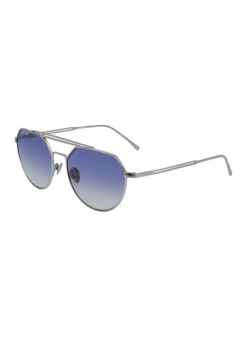 Full Rim Metal Oval Sunglasses - Lens Size: 54 mm