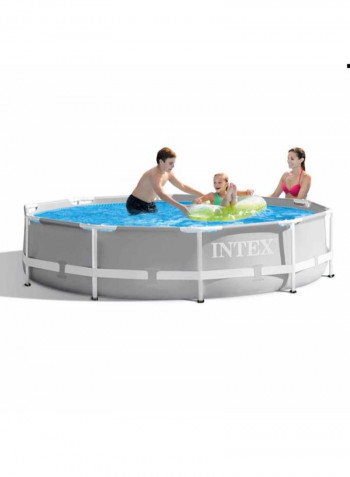 Prism Frame Pool With Pump 305 X 76centimeter