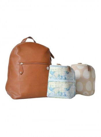 Hartland Leather Changing Diaper Bag