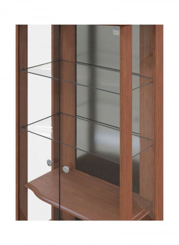 Montoya Curio Cabinet Brown 182 x 71cm