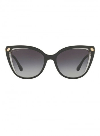 Women's Cat Eye Sunglasses - Lens Size: 55 mm