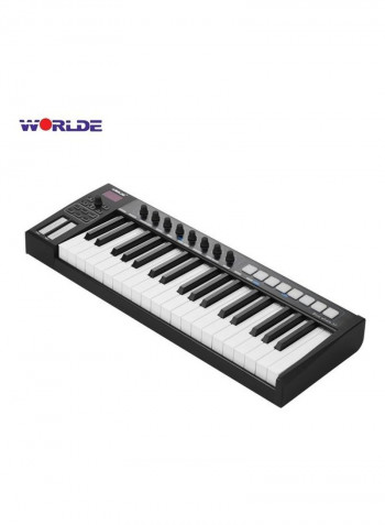 37-Key USB Portable Midi Controller Keyboard