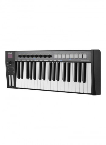 37-Key USB Portable Midi Controller Keyboard