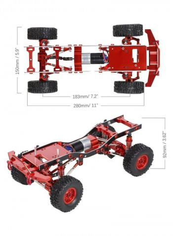 Replacement Full Metal Wheelbase