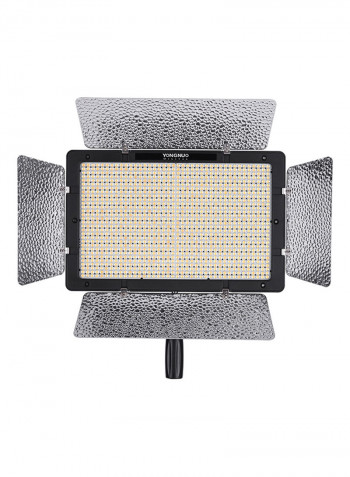 LED Video Light Photography And Video Recording Fill Light YN1200 Black