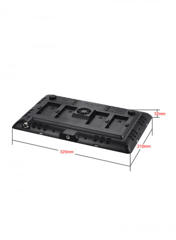 LED Video Light Photography And Video Recording Fill Light YN1200 Black