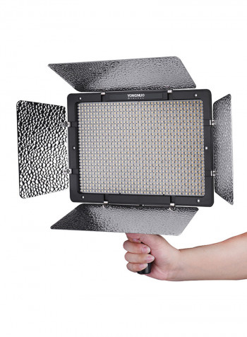 LED Video Light Photography And Video Recording Fill Light YN1200 Black