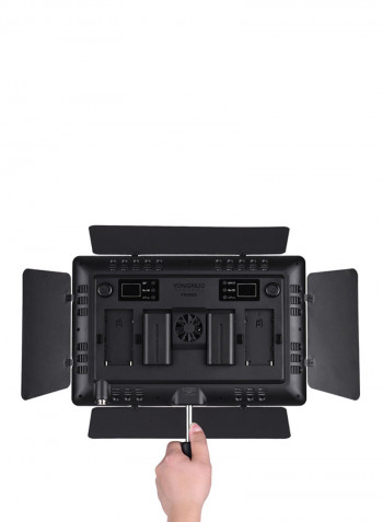 LED Video Light Photography And Video Recording Fill Light YN1200 Black