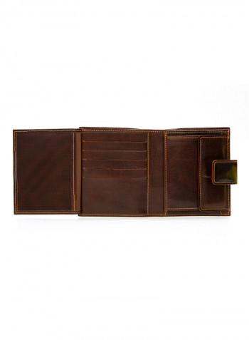 Statesman Leather Wallet Brown