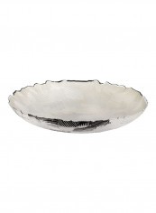 Materia Decorative Centerpiece Silver 44x6.5centimeter