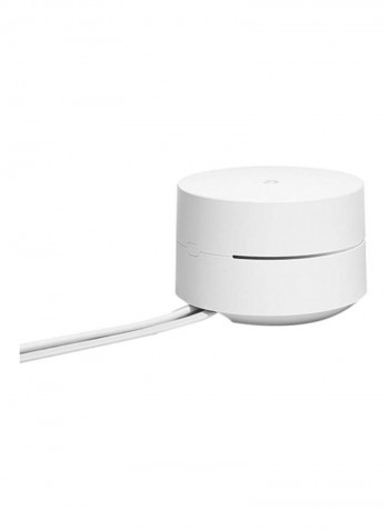 3-Piece Wi-Fi Router System 4.2x2.7x4.2inch White