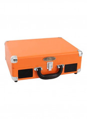Classic Vinyl Record Player PVTTBT6OR Orange/Black