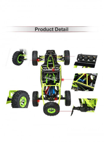 4WD Electric Brushed Crawler RTR Remote Control Car 54x22.5x27cm