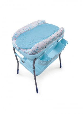 Cuddle And Bubble Comfort Baby Bath Tub 0M-12M, Ocean