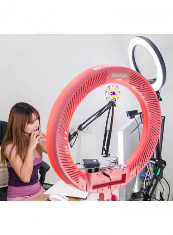 LED Ring Light 59x49.2x4centimeter Black
