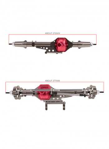 Front And Rear Bridge Axle