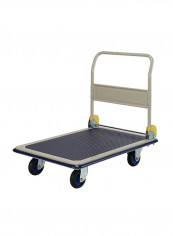 Foldable Platform Trolley Silver/Blue 910x610millimeter reviews Foldable Platform Trolley Silver/Blue 910x610millimeter