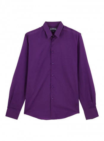 Caracal Long Sleeves Shirt Plum