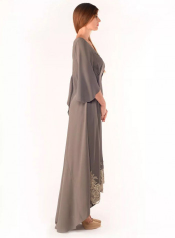 Classic Straight Dress Grey
