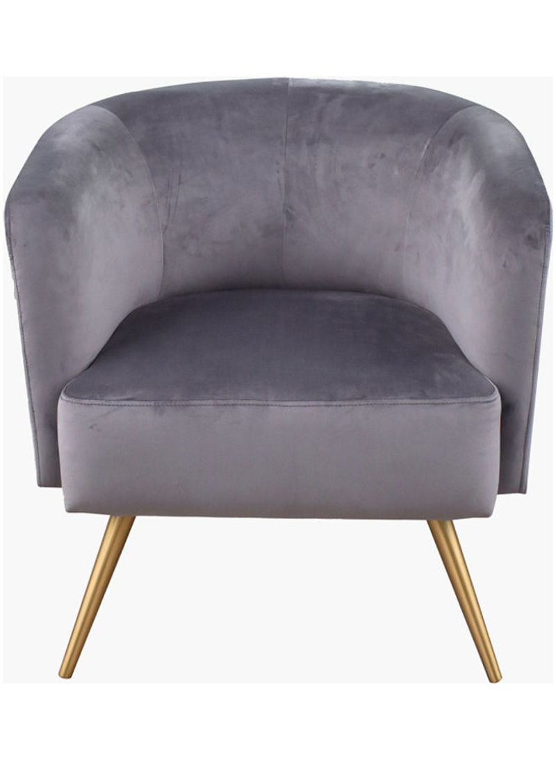 Berkeley Accent Chair Grey 78 x 75cm