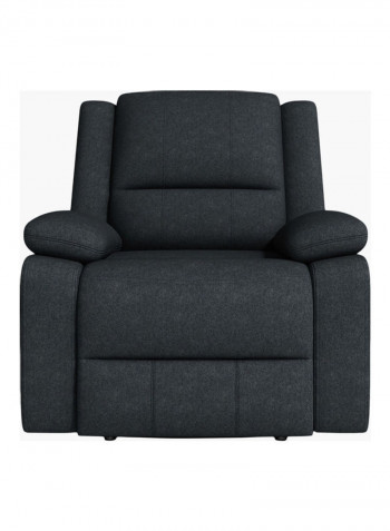 Lancer 1-Seater Recliner Black