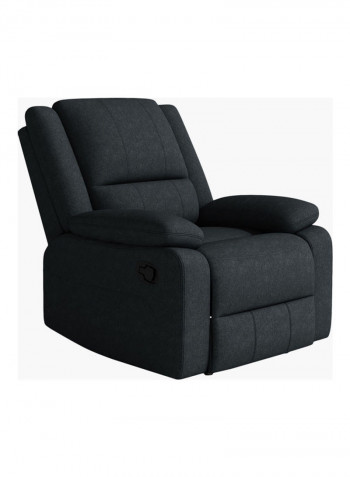 Lancer 1-Seater Recliner Black