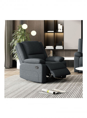 Lancer 1-Seater Recliner Black