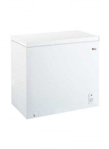 Single Door Freezer White 251 Litres Aluminum Inside Recessed Handle 316 l 0 W NCF300 White