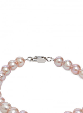 18 Karat Gold Freshwater Pearl Bracelet