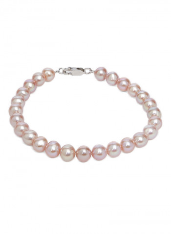 18 Karat Gold Freshwater Pearl Bracelet