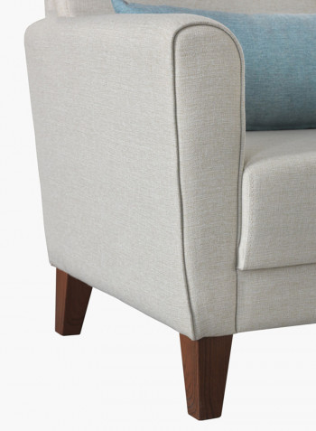 Moonlight One-Seater Sofa With Cushion Grey