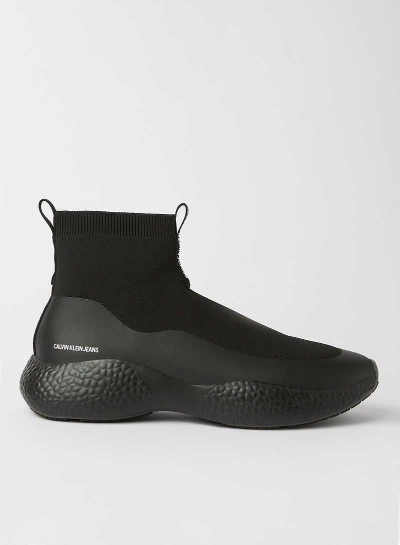 Runner Slip-On Sneakers Black