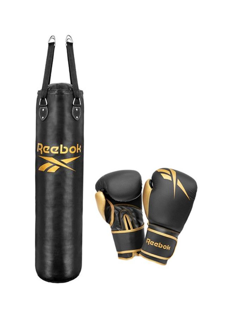 Punchbag And Boxing Gloves Set 30x30x120cm