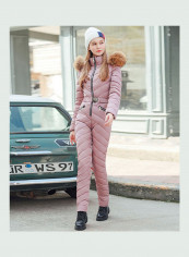Long Sleeves Hooded Jumpsuit Pink reviews Long Sleeves Hooded Jumpsuit Pink