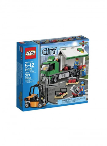 321-Piece Cargo Truck Toy Building Toy Set 60020