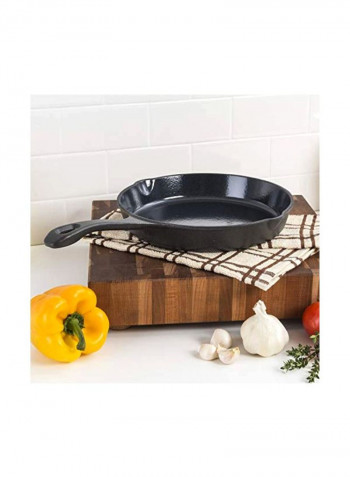 Cast Iron Fry Pan Charcoal 10inch