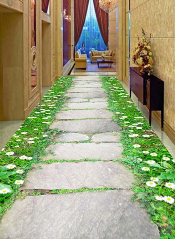 1 Piece Rug Hotel Large Dining Hall Corridor Modern Road Print Mat multicolour Lcm