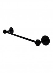Orbit One Collection Brass Towel Bar Matte Black 24inch