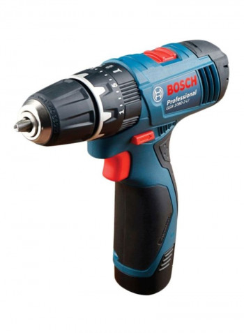 Professional GSB 1080-2-LI Cordless Impact Drill Driver Set Blue/Black/Red 188x195x46millimeter