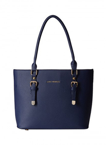 Polyester Blend Handbag LWHB01999BLUE Blue
