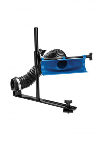 Lathe Dust Collection System Blue/Black 3x9inch