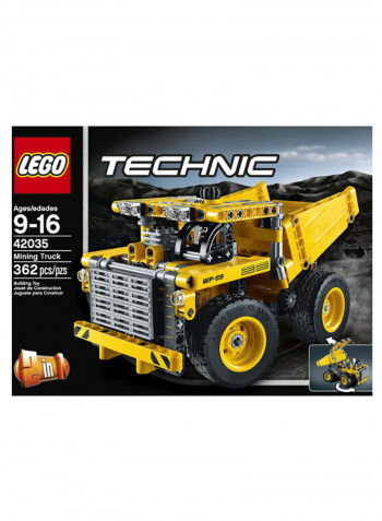 362-Piece Technic Mining Truck Building Toy Set 42035