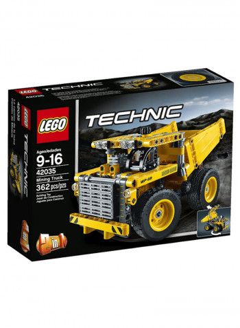 362-Piece Technic Mining Truck Building Toy Set 42035