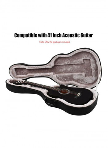 Acoustic Guitar Gig Bag With Straps
