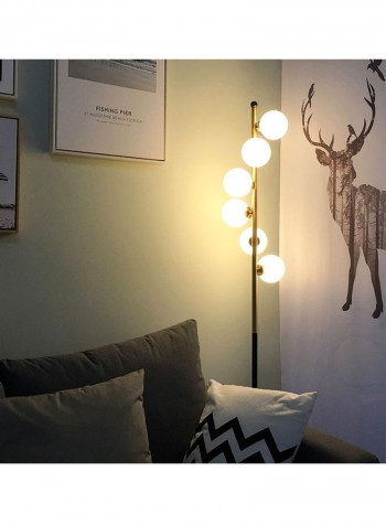 Simple Creative Glass Balls Floor Lamp Warm White