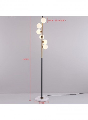 Simple Creative Glass Balls Floor Lamp Warm White